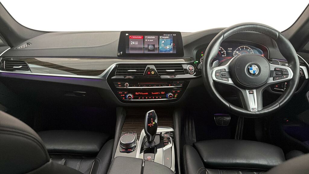 BMW 5 Series 530I M Sport Techplus Pack Blue #6