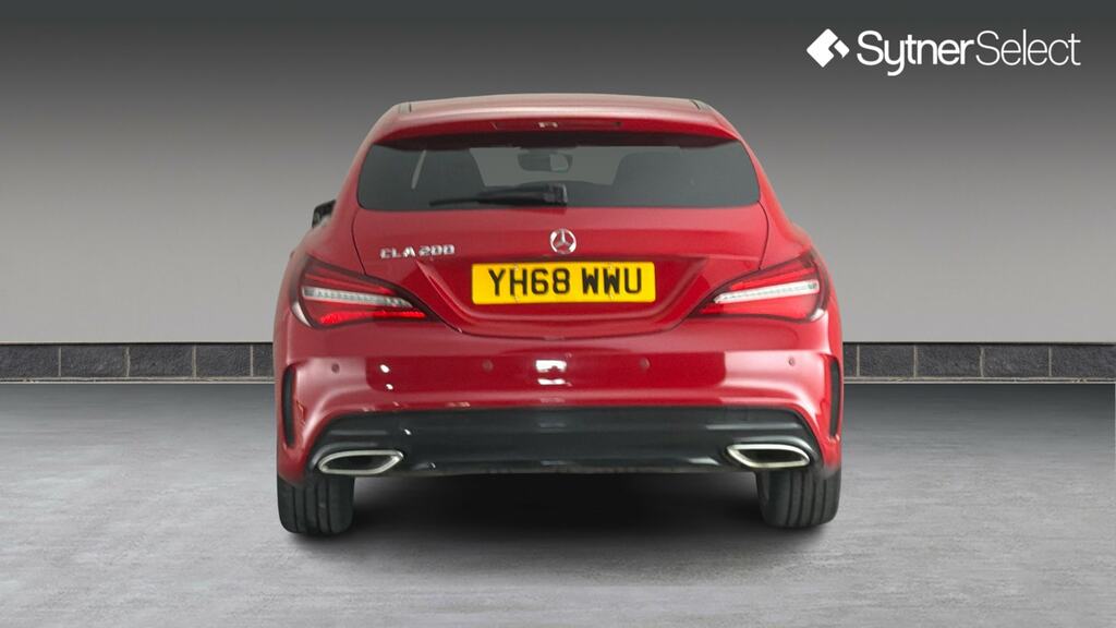 Mercedes-Benz CLA Class Cla 200 Amg Line Night Edition Tip Red #5
