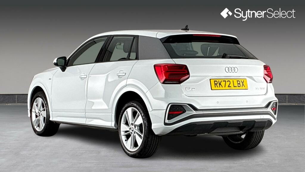 Audi Q2 35 Tfsi S Line S Tronic RK72LBX White #2