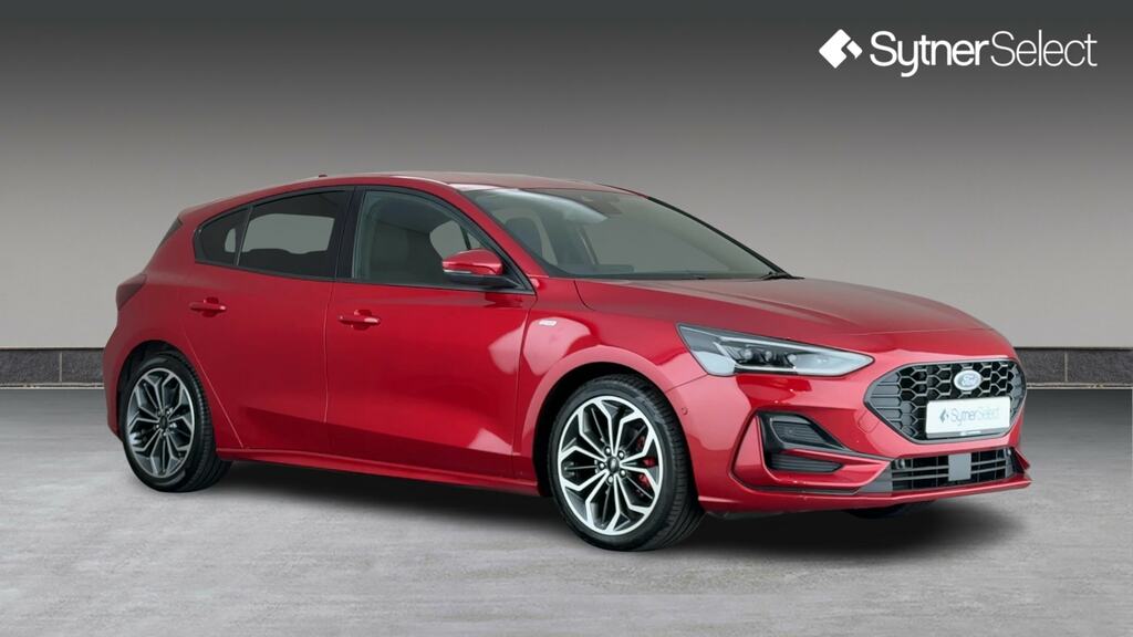 Ford Focus 1.0 Ecoboost Hybrid Mhev 155 St-line X Edition Red