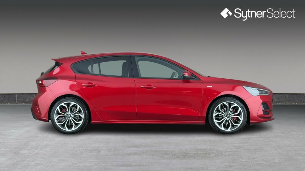 Ford Focus 1.0 Ecoboost Hybrid Mhev 155 St-line X Edition WK73GXZ Red #3