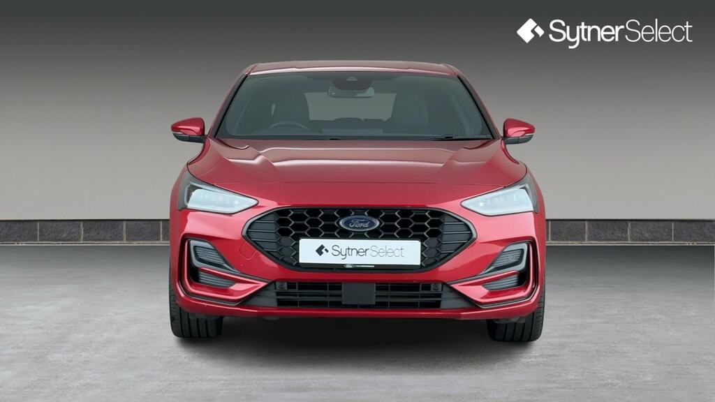 Ford Focus 1.0 Ecoboost Hybrid Mhev 155 St-line X Edition WK73GXZ Red #4