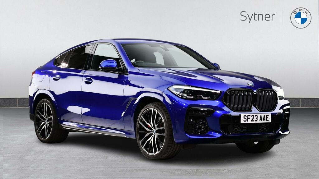 BMW X6 Xdrive30d Mht M Sport Step Techpro Pk Blue