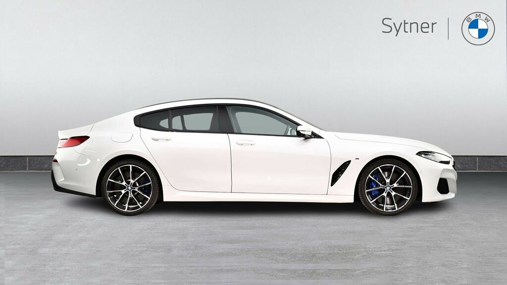 BMW 8 Series Gran Coupe 840D Xdrive Mht M Sport White #3