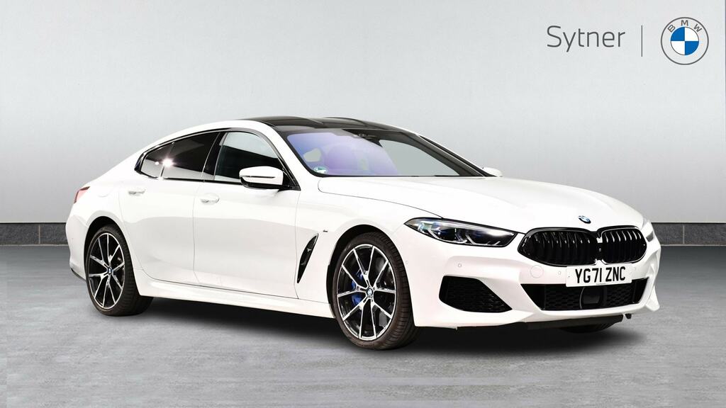 BMW 8 Series Gran Coupe 840D Xdrive Mht M Sport White