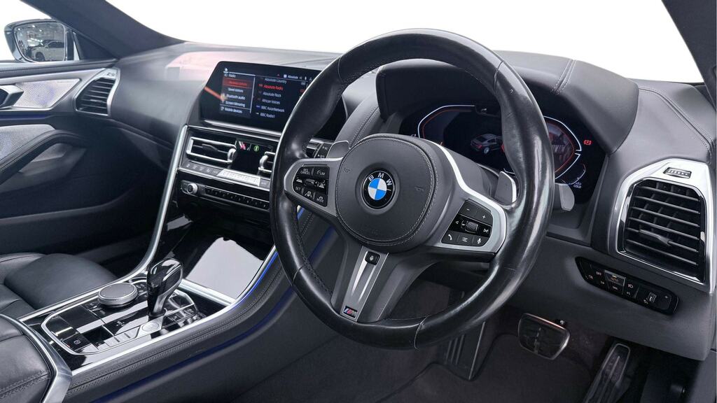 BMW 8 Series Gran Coupe 840D Xdrive Mht M Sport White #6