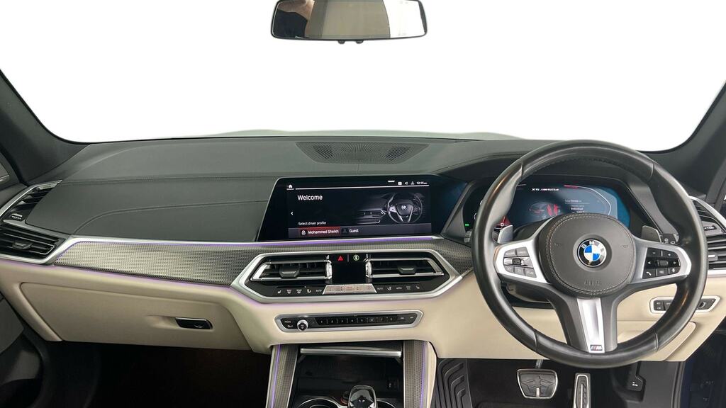 BMW X5 Xdrive M50d Blue #4