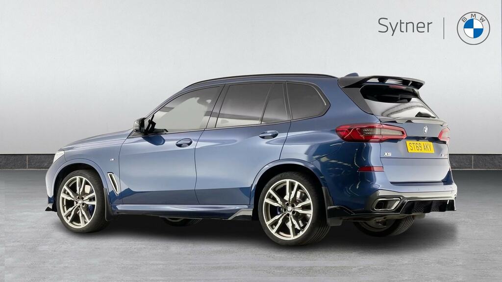 BMW X5 Xdrive M50d Blue #2