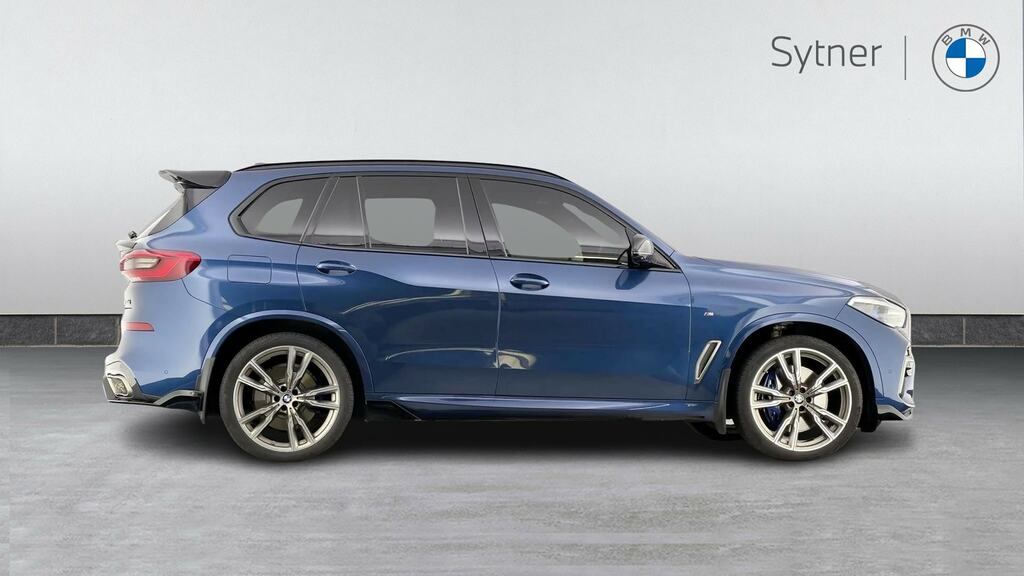 BMW X5 Xdrive M50d Blue #3