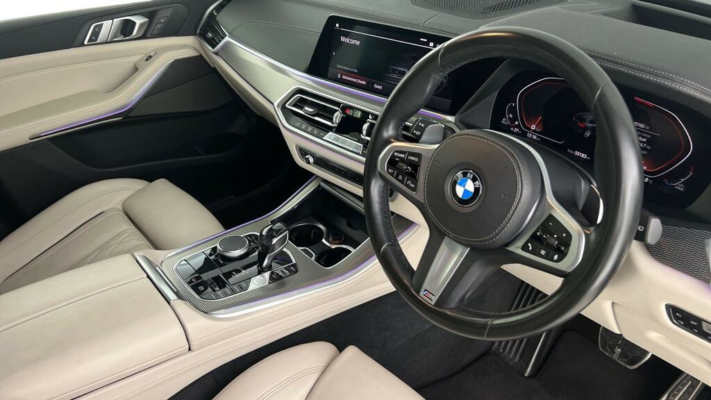 BMW X5 Xdrive M50d Blue #6