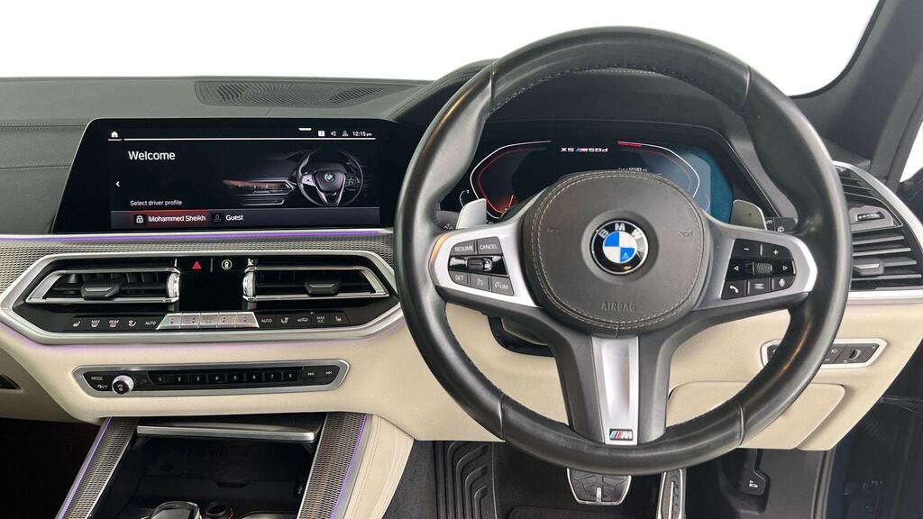 BMW X5 Xdrive M50d Blue #5