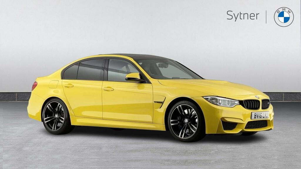 BMW M3 M3 Dct Yellow