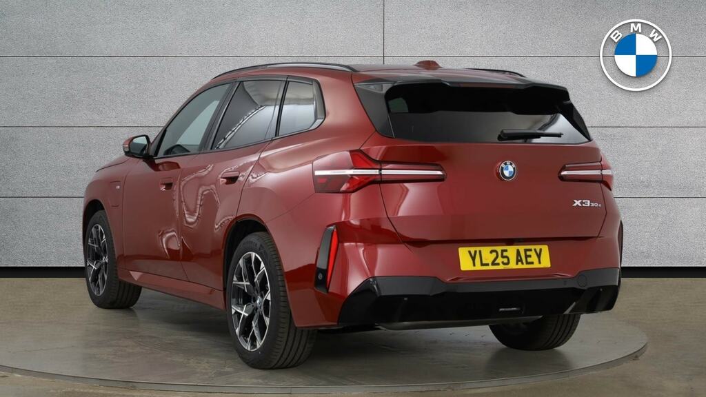 BMW X3 30E Xdrive M Sport Red #2
