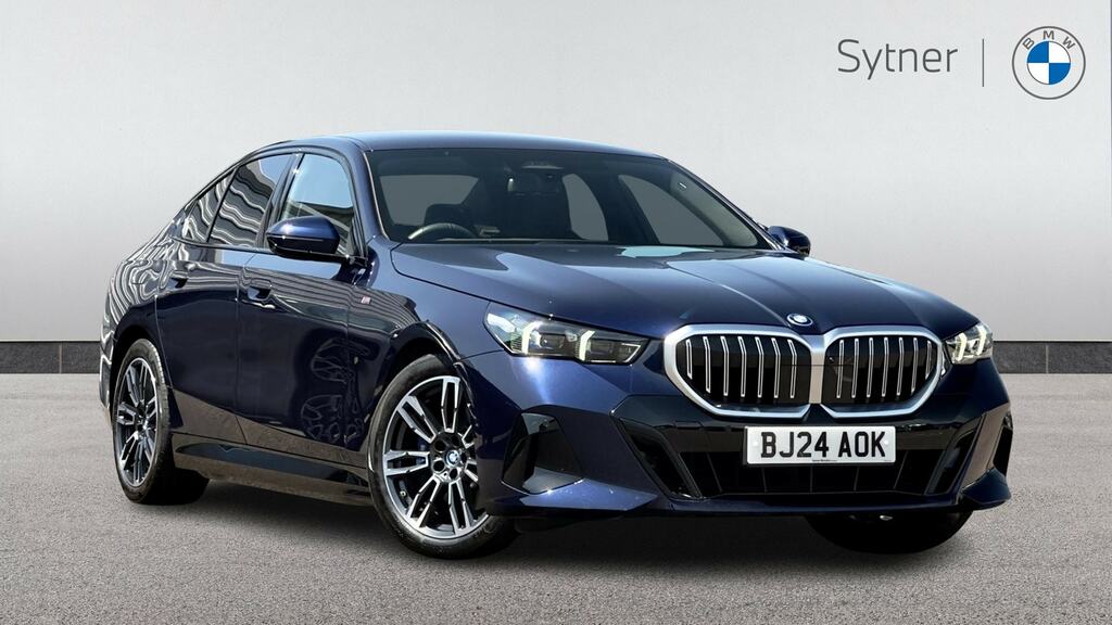 BMW 5 Series 530E M Sport Blue