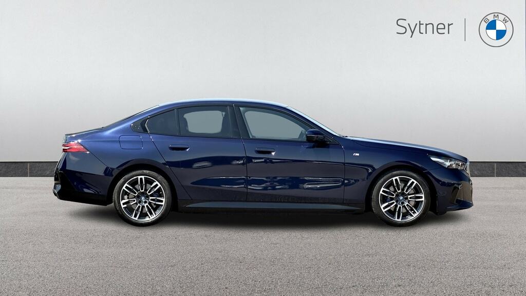 BMW 5 Series 530E M Sport BJ24AOK Blue #3
