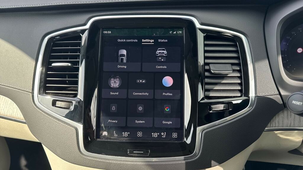 Volvo XC90 2.0 B5p Plus Dark Awd Geartronic Grey #33