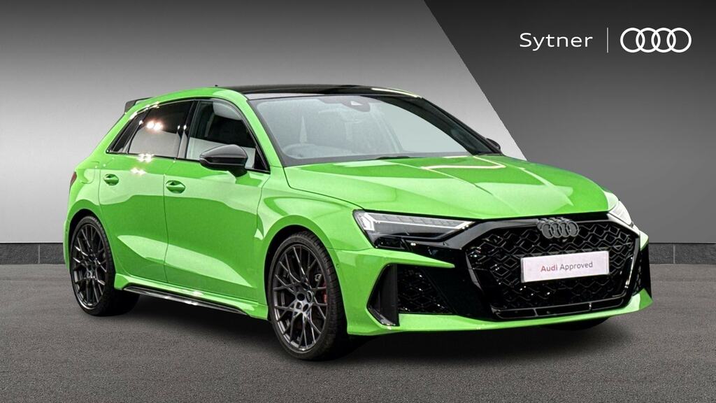 Audi RS3 Rs3 Tfsi Qtro 400 Carbon Black S Tron Tech Pro Green