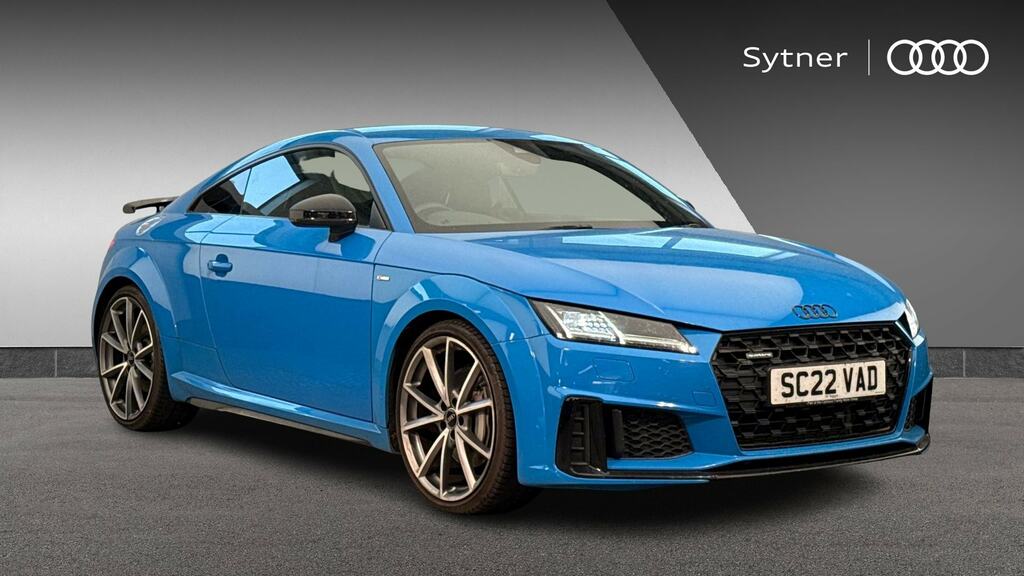 Audi TT 45 Tfsi Quattro Black Edition S Tronic Tech Blue