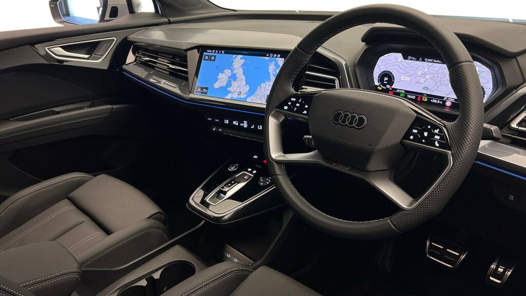 Audi Q4 E Tron 150Kw 40 63Kwh S Line Leather White #6