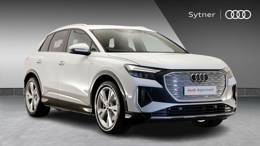 Audi Q4 E Tron 150Kw 40 63Kwh S Line Leather White