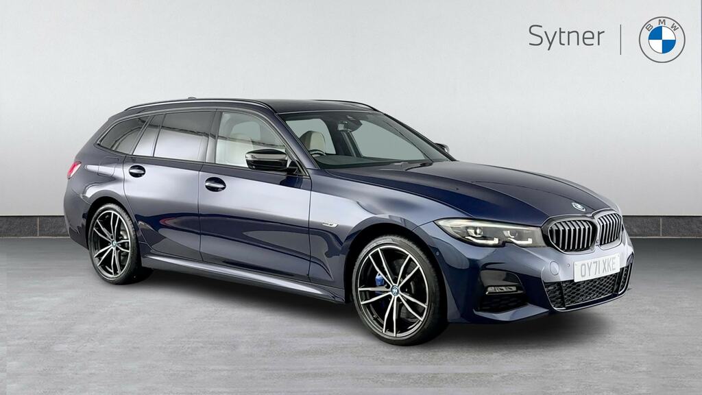BMW 3 Series 330E Xdrive M Sport Pro Ed Step Tech Pk Blue