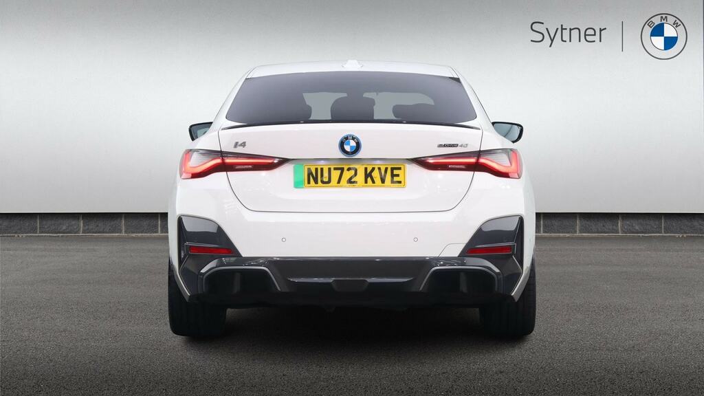 BMW i4 I4 Edrive40 M Sport White #15