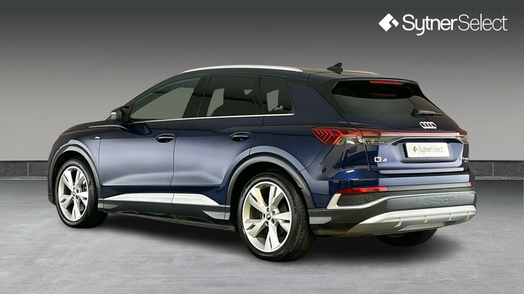 Audi Q4 E Tron 220Kw 50 Quattro 82Kwh S Line Blue #2