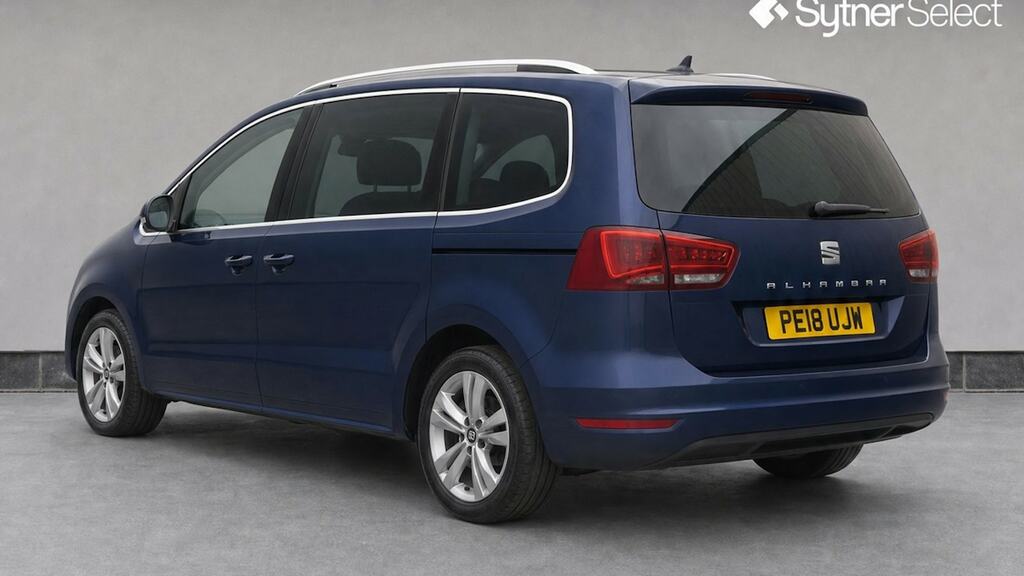 Seat Alhambra 2.0 Tdi Cr Xcellence 150 Dsg Blue #4