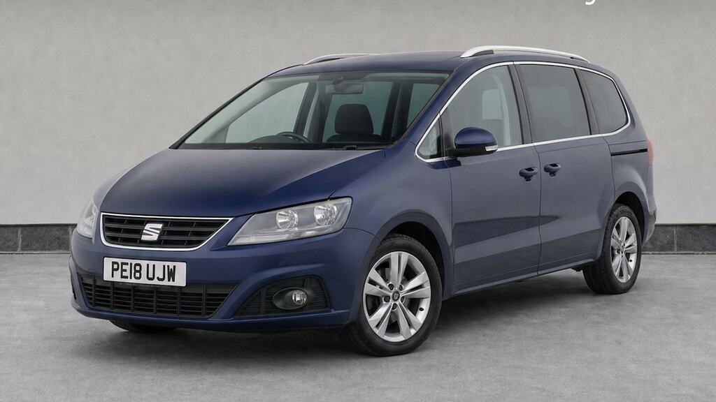 Seat Alhambra 2.0 Tdi Cr Xcellence 150 Dsg Blue #2