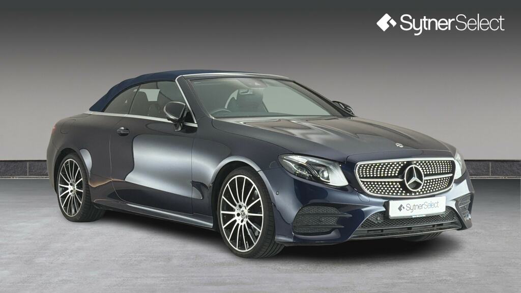 Mercedes-Benz E Class E220d Amg Line 9G-tronic Blue