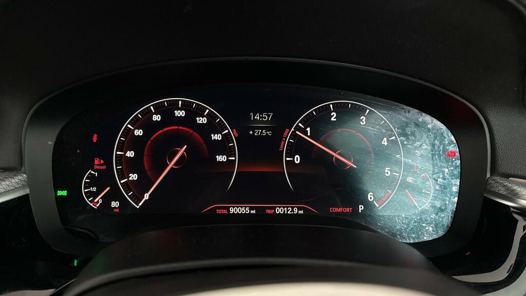 BMW 5 Series 520D Se Blue #13