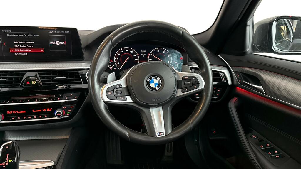 BMW 5 Series 520D Se Blue #8