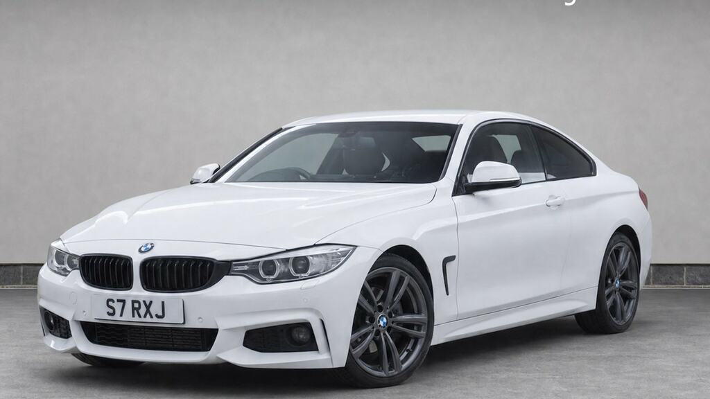 BMW 4 Series Gran Coupe 420D M Sport White #2