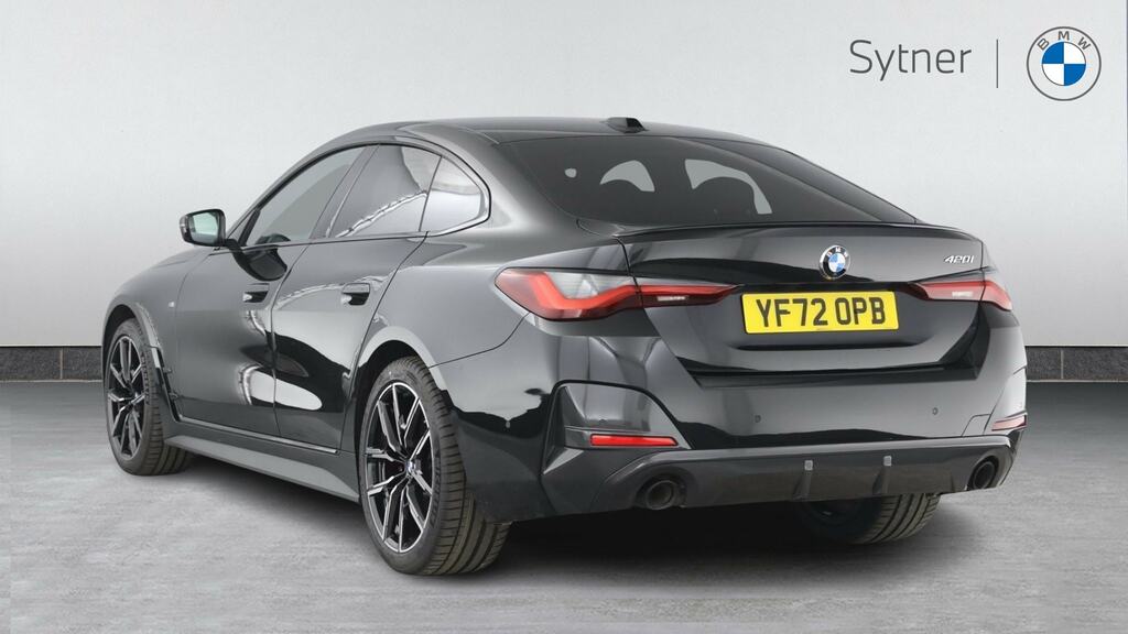 BMW 4 Series Gran Coupe 420I M Sport Step Black #2