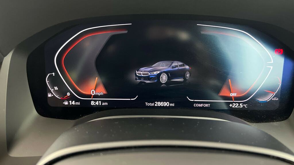 BMW 8 Series Gran Coupe 840I M Sport Grey #9