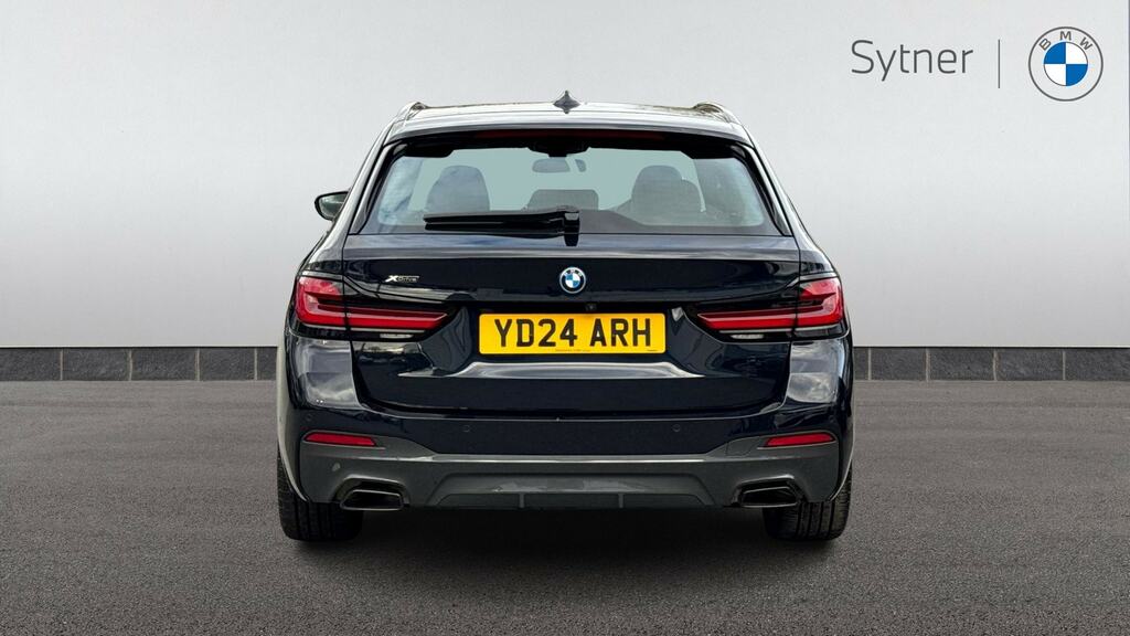 BMW 5 Series 520D Mht M Sport Step Pro Pack Black #15