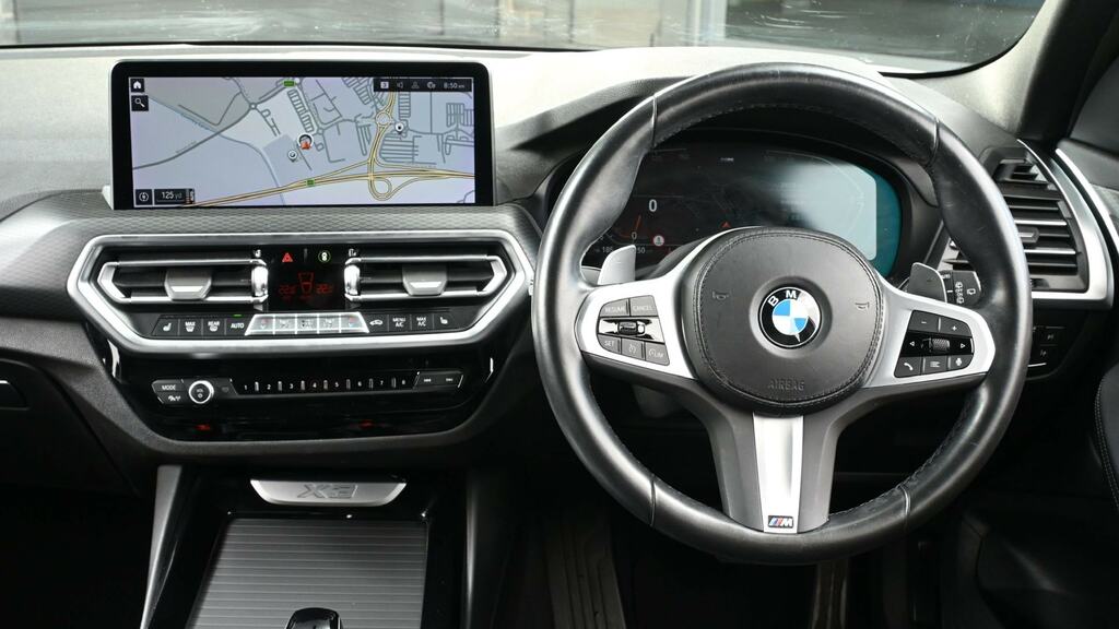 BMW X3 Xdrive20i Mht M Sport Step White #5