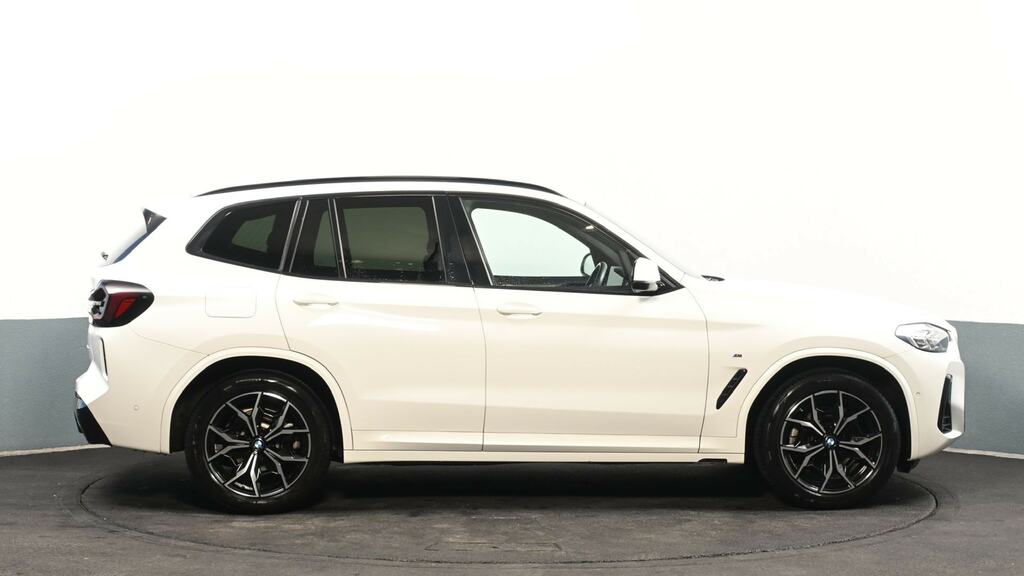 BMW X3 Xdrive20i Mht M Sport Step White #3