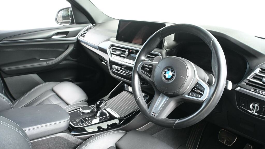 BMW X3 Xdrive20i Mht M Sport Step White #6