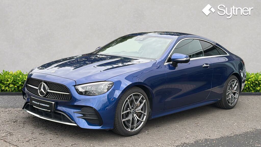 Mercedes-Benz E Class E300 Amg Line Premium 9G-tronic Blue #4