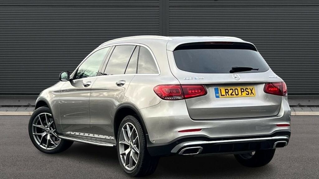 Mercedes-Benz GLC Class Glc 300 4Matic Amg Line Premium Plus 9G-tronic Silver #2
