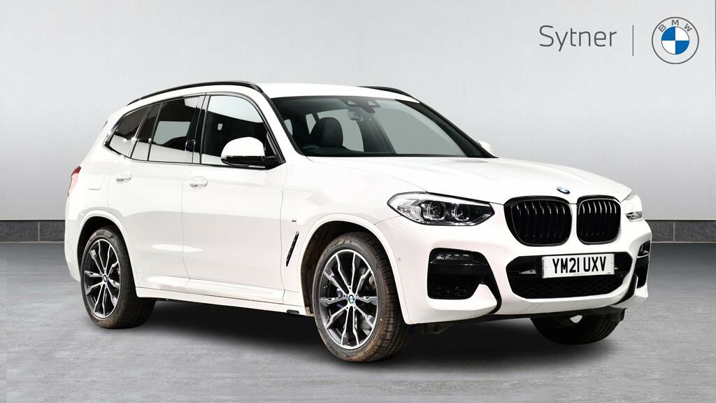BMW X3 Xdrive20d Mht M Sport Step Techpro Pk White
