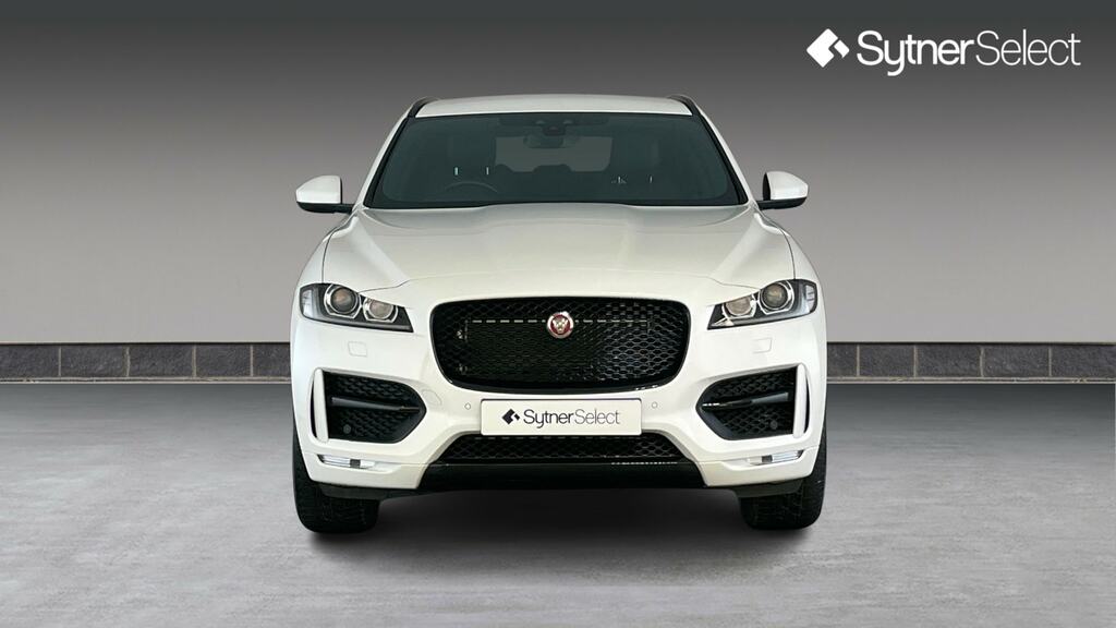 Jaguar F-Pace 2.0D 240 R-sport Awd White #4