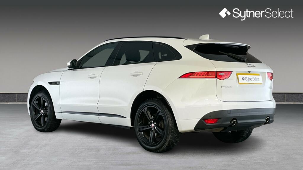 Jaguar F-Pace 2.0D 240 R-sport Awd White #2