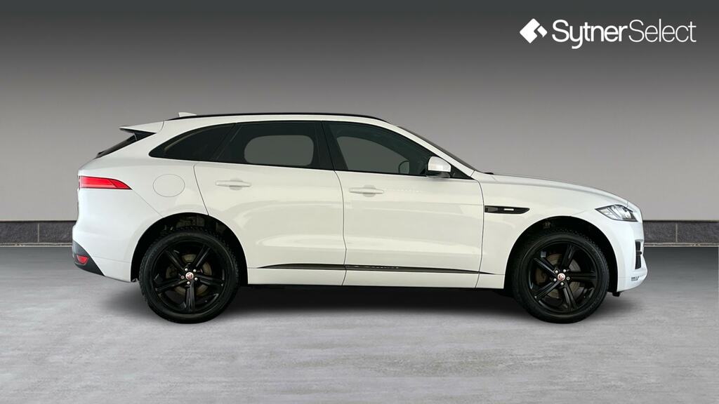 Jaguar F-Pace 2.0D 240 R-sport Awd White #3