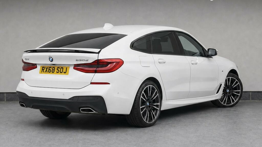 BMW 6 Series Gran Turismo 630D M Sport White #4