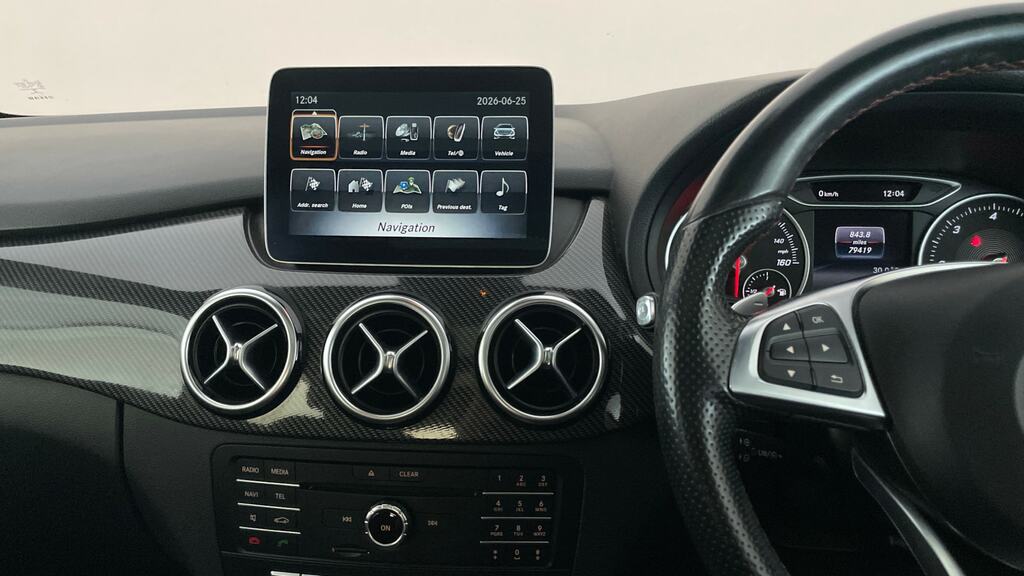 Mercedes-Benz B Class B180d Sport White #7