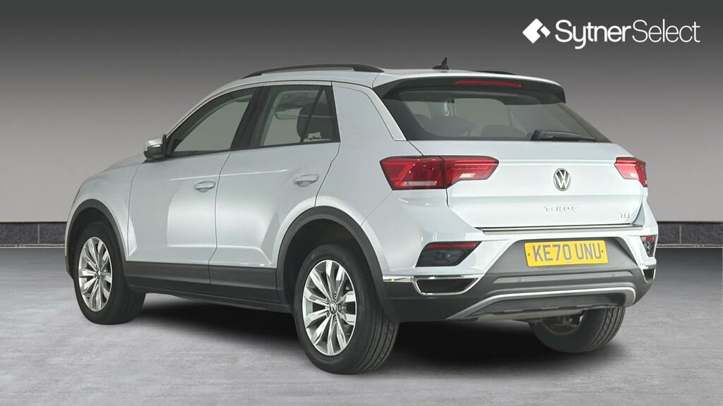 Volkswagen T-Roc 1.5 Tsi Evo Se Dsg White #2