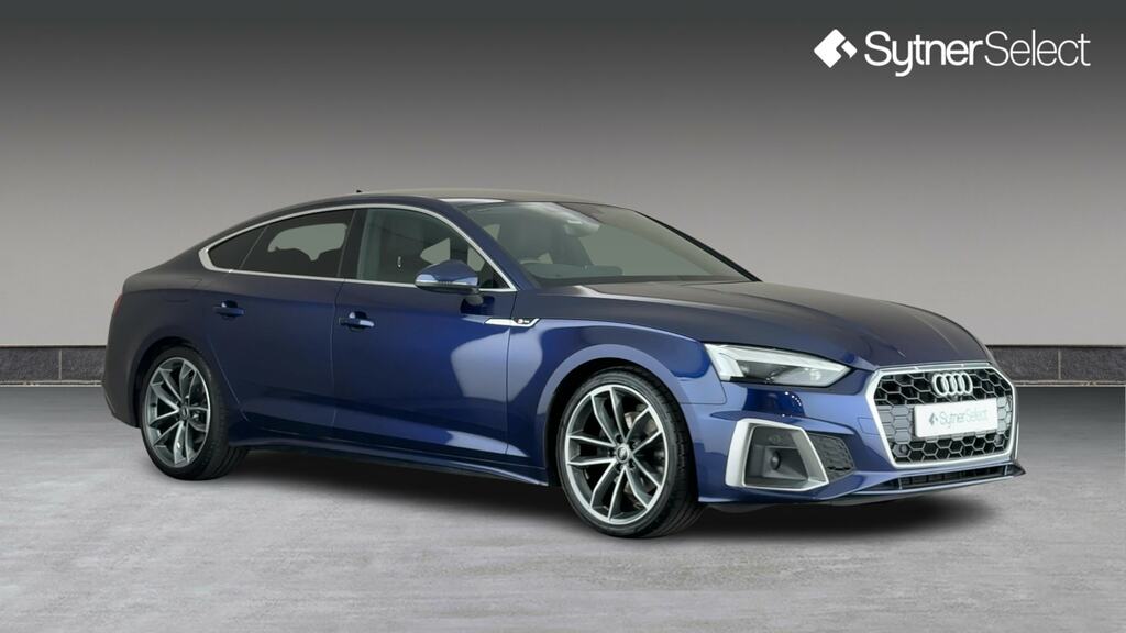Audi A5 35 Tdi S Line S Tronic Comfortsound Blue