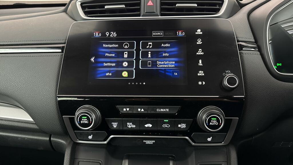 Honda Cr-V 1.5 I-vtec Se 170 Bhp 4Wd Sat Nav Rear Camera Grey #19